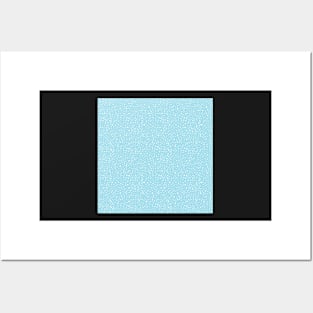 Dots light blue summer Posters and Art